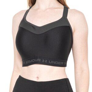 Under Armour Women's High Impact Crossback Sports Bra - 44DDD - BLACK